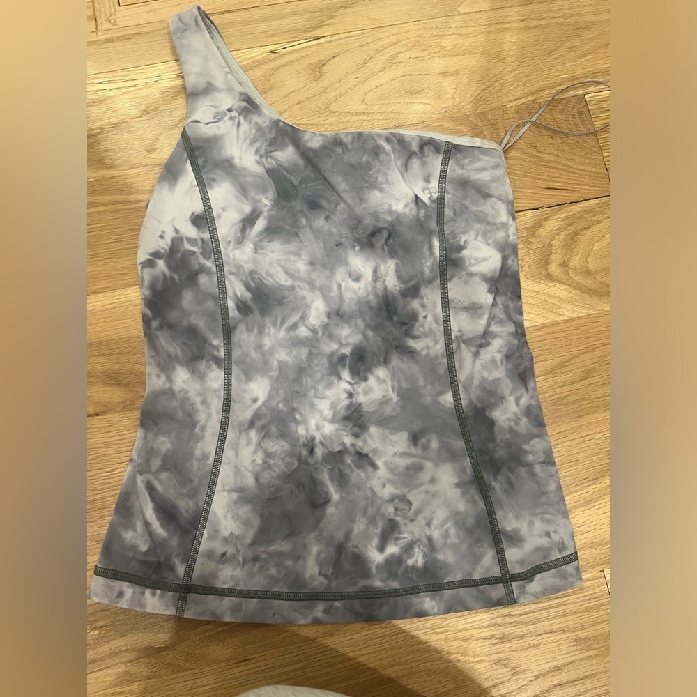 Lulu one shoulder tank top